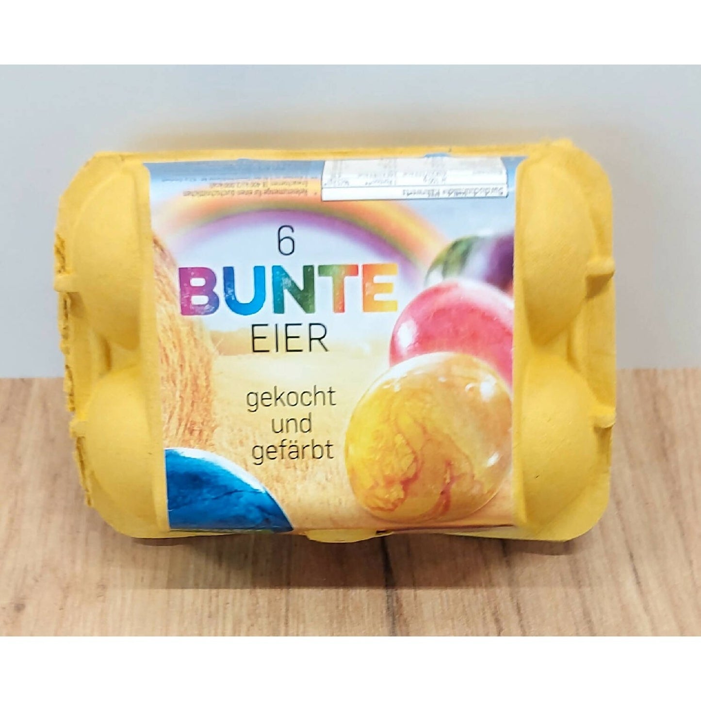 Brotzeitei / Osterei / bunte Eier 6 Stück