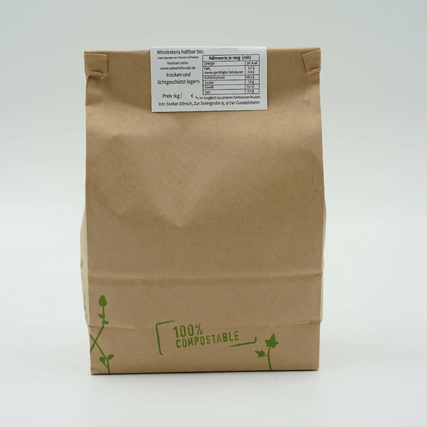 Low Carb - High Protein Spiral 500g - vegan, plastikfrei