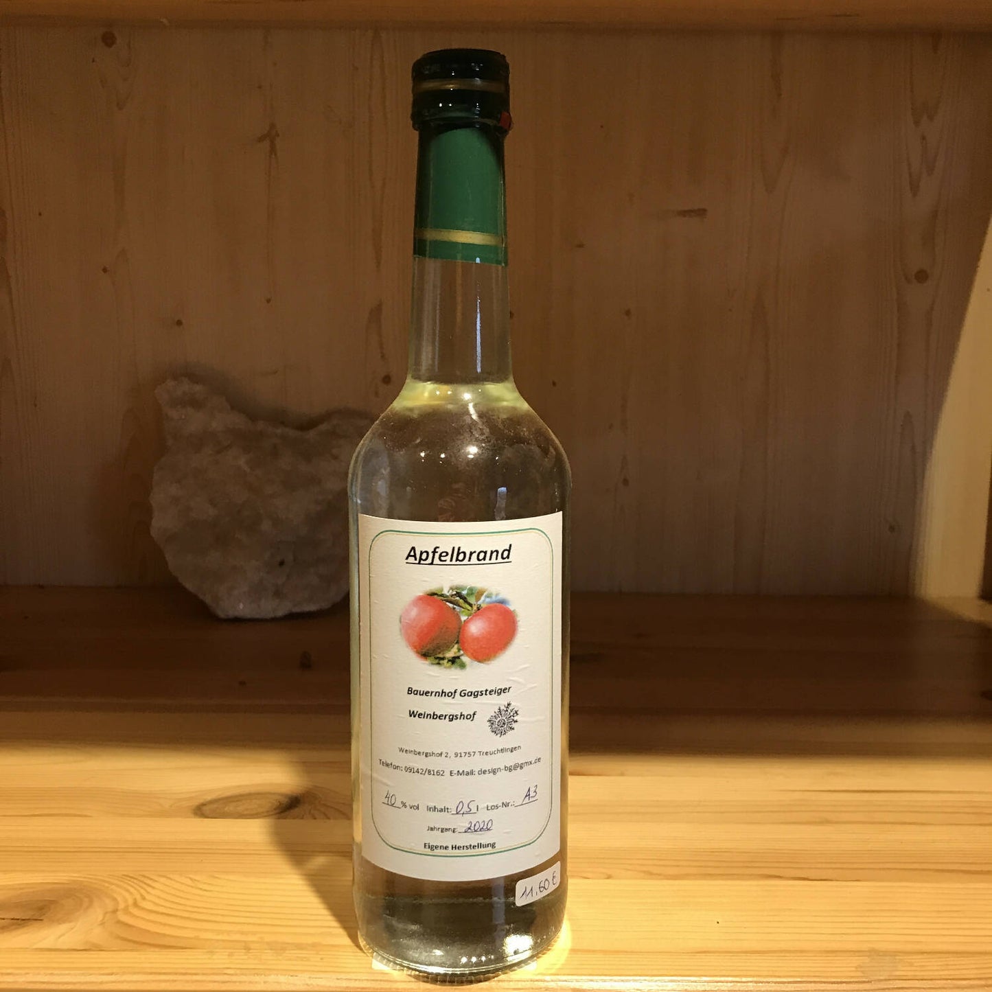 Apfelbrand 0,5l (40% vol)