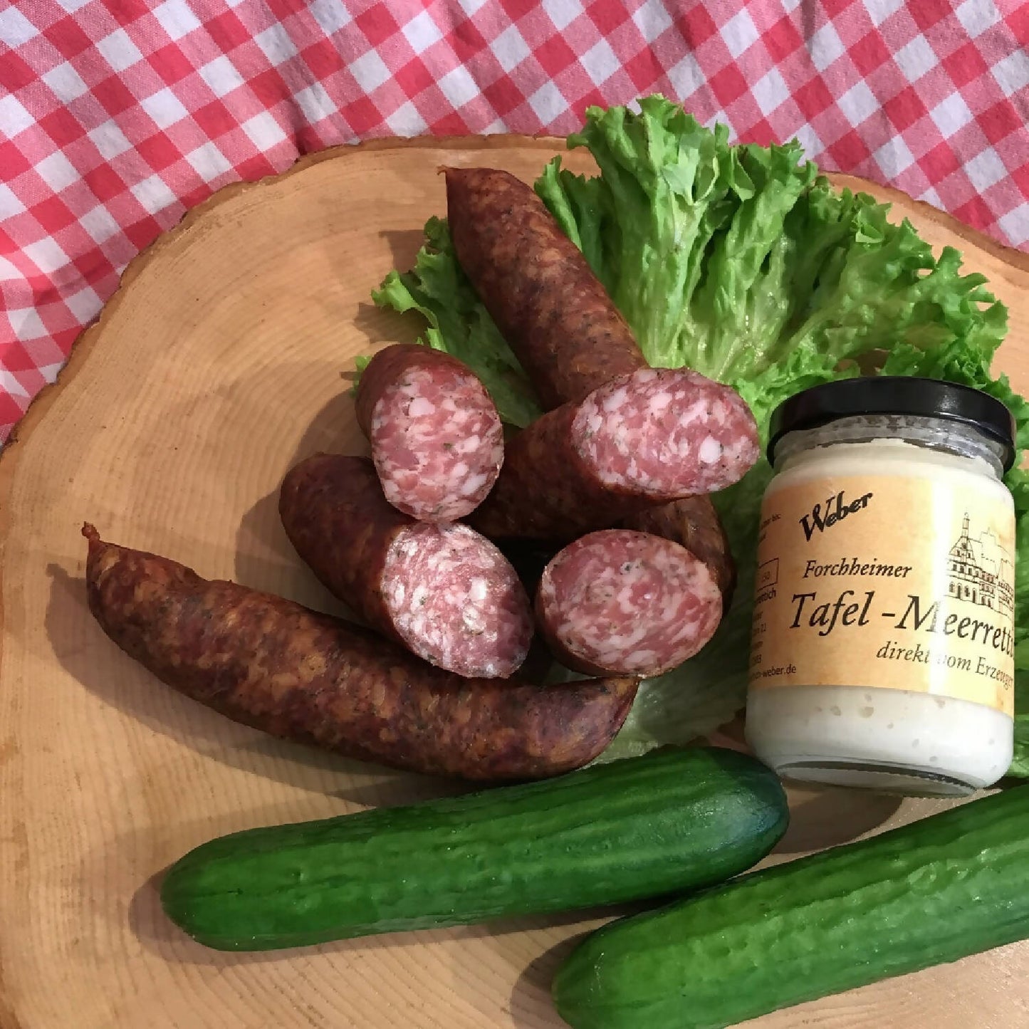 Geräucherte Bratwürste