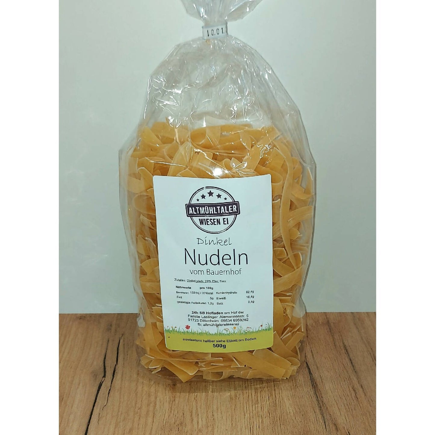 Dinkelnudeln Typ Bandnudeln (breite) 500g