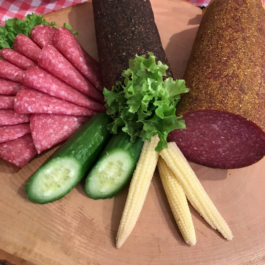 Salamiaufschnitt