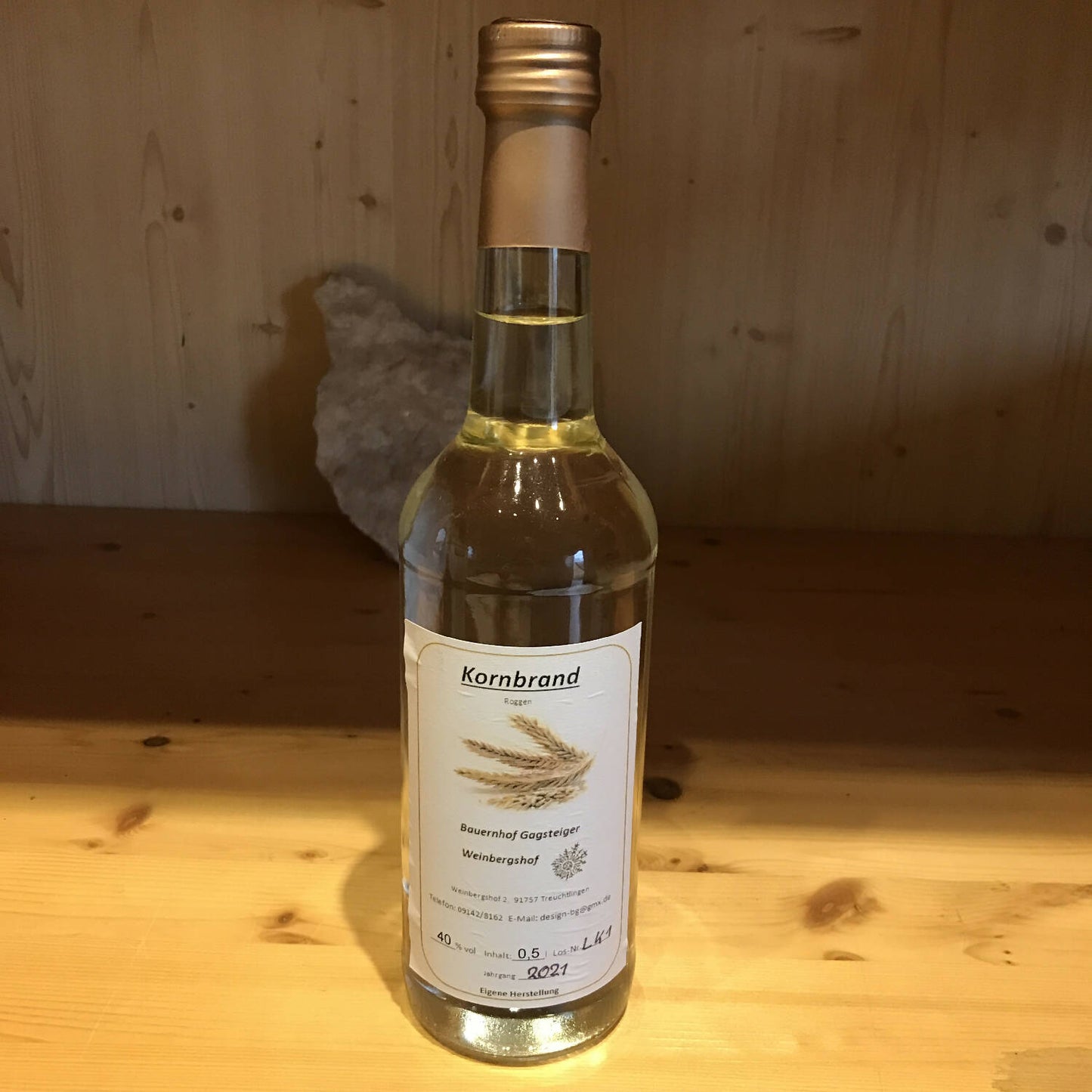 Kornbrand Roggen 0,5l (40% vol)