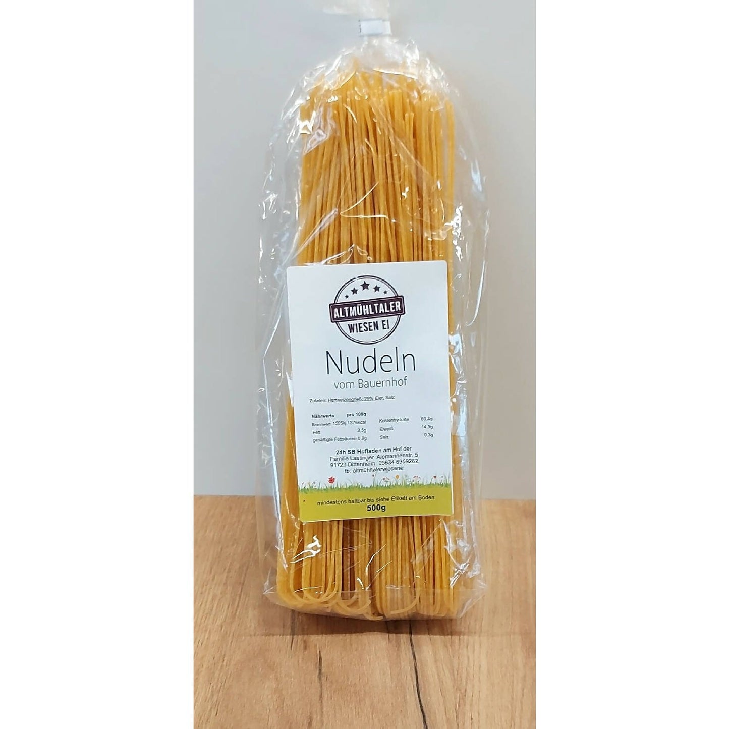 Hartweizengrieß Nudeln Typ Spaghetti