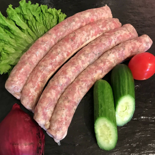 Frische Bratwürste